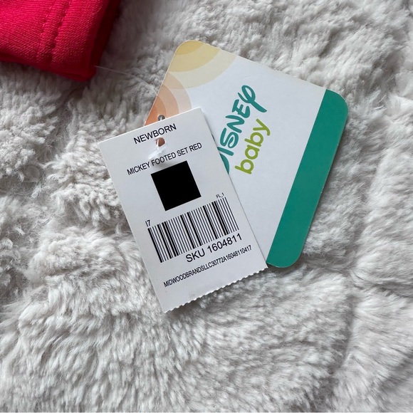 Disney | Mickey Mouse Fleece Two-piece Jacket & Pants Set | 3-6 Months - Picture 10 of 11